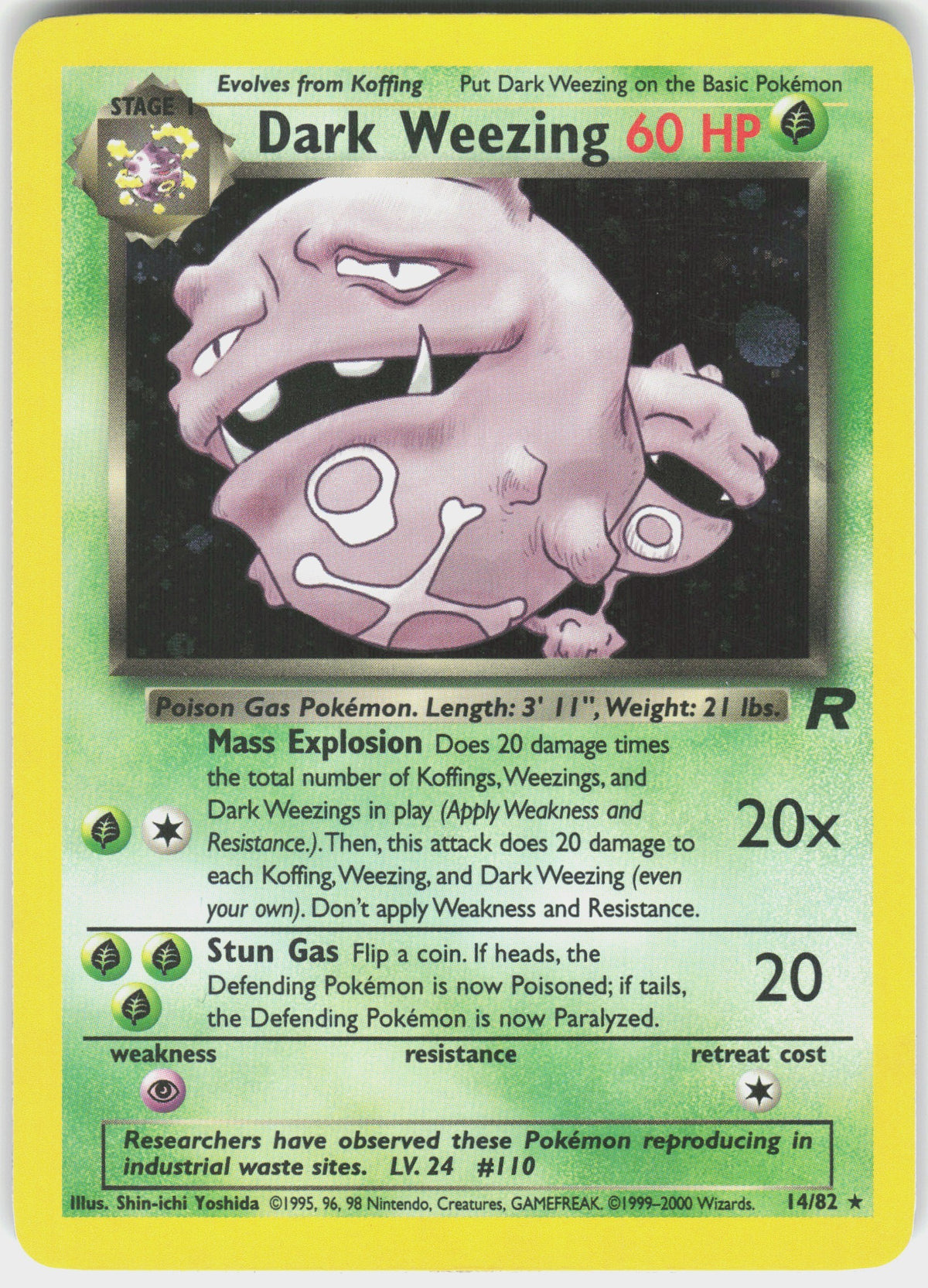 Dark Weezing #14 NM