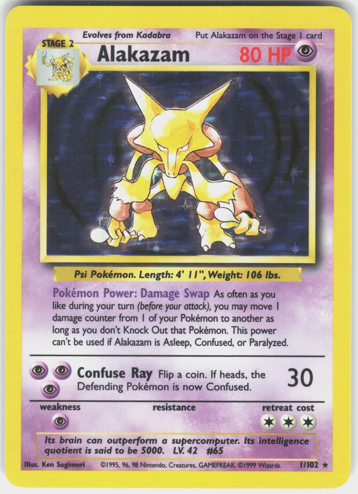 Alakazam #1 NM