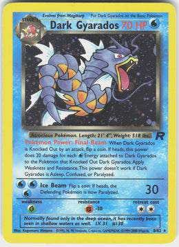 Dark Gyarados #8 NM