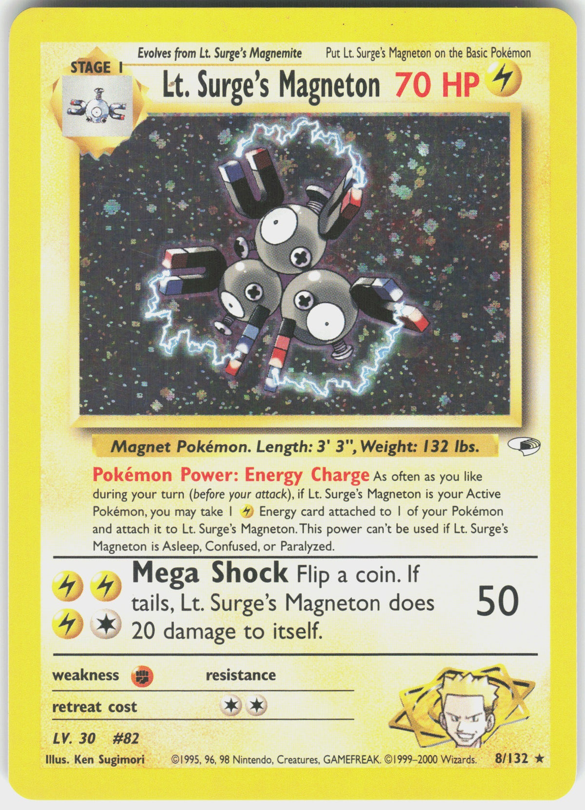 Lt. Surge's Magneton #8 NM
