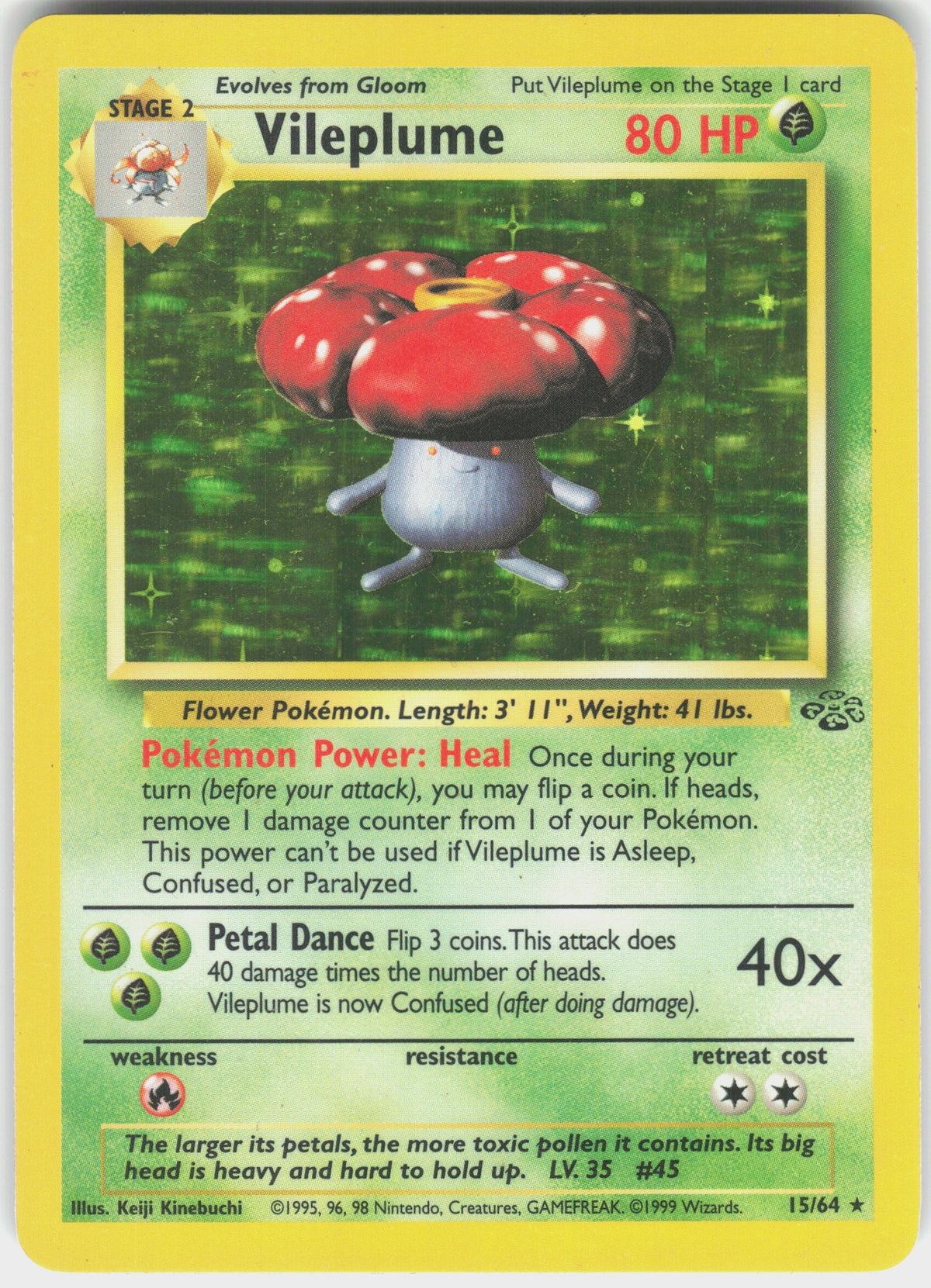 Vileplume #15 NM
