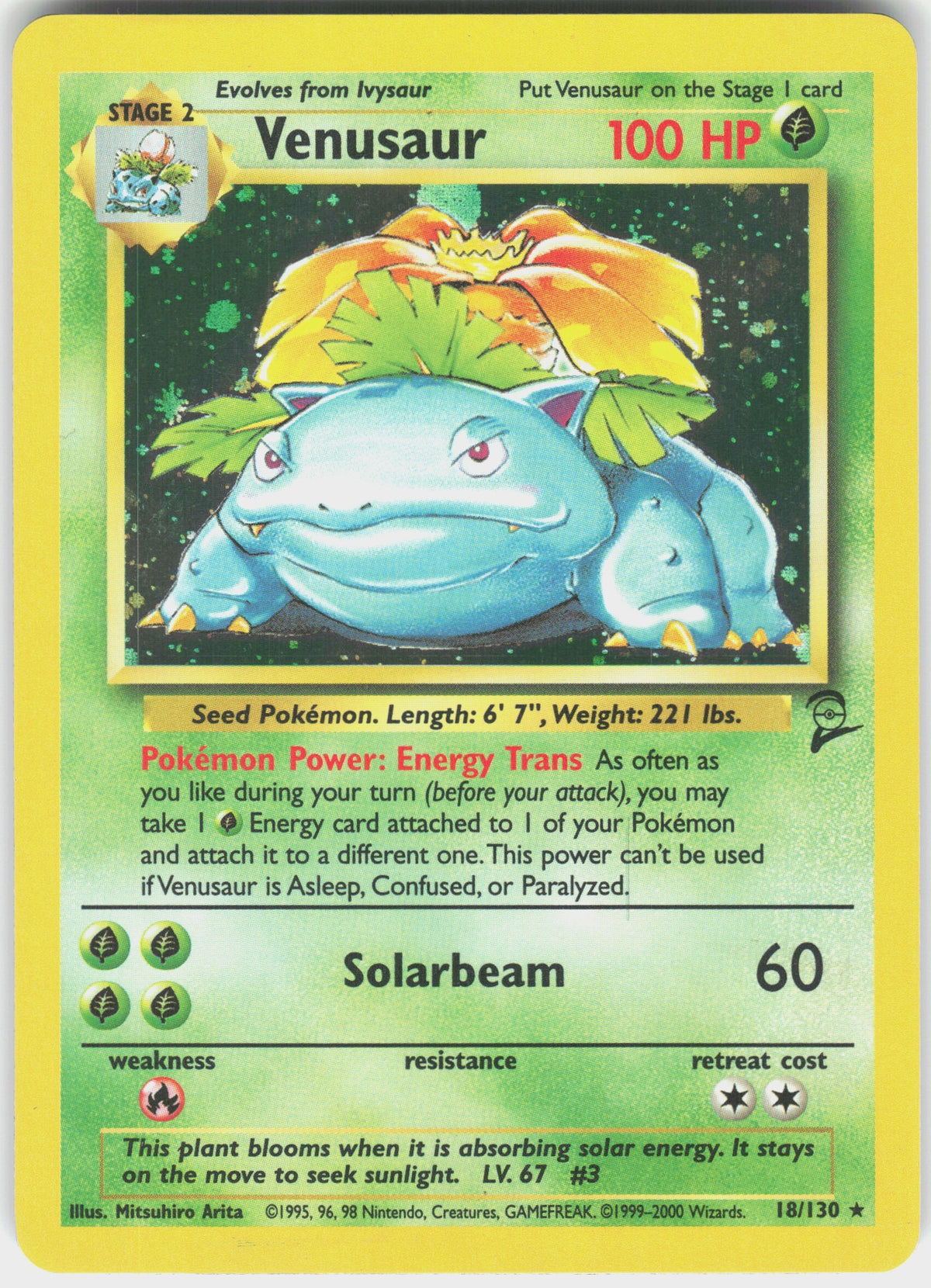 Venusaur #18 NM