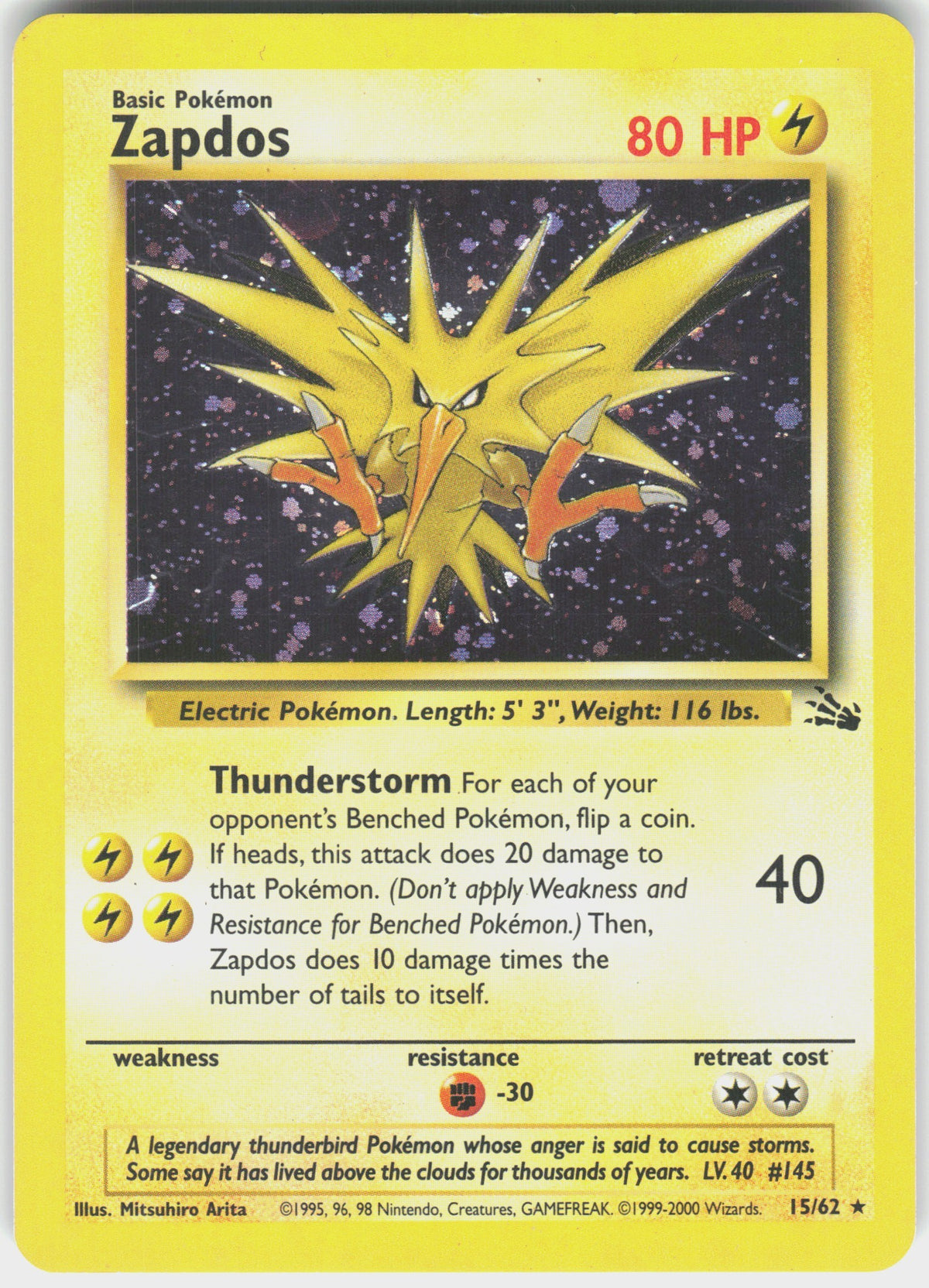 Zapdos #15 LP