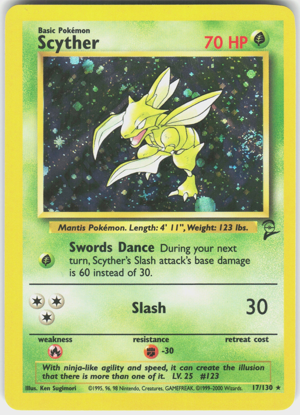 Scyther #17 NM