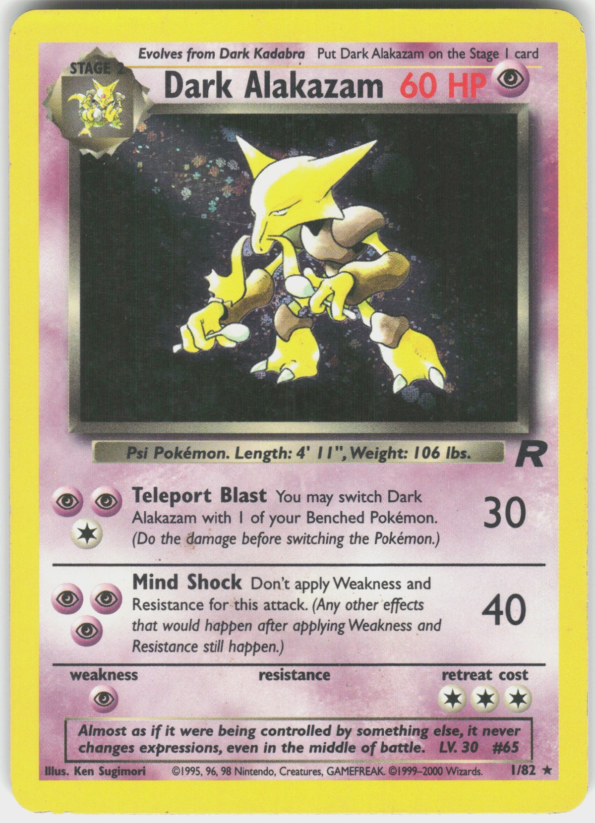 Dark Alakazam #1 LP