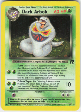 Dark Arbok #2 NM