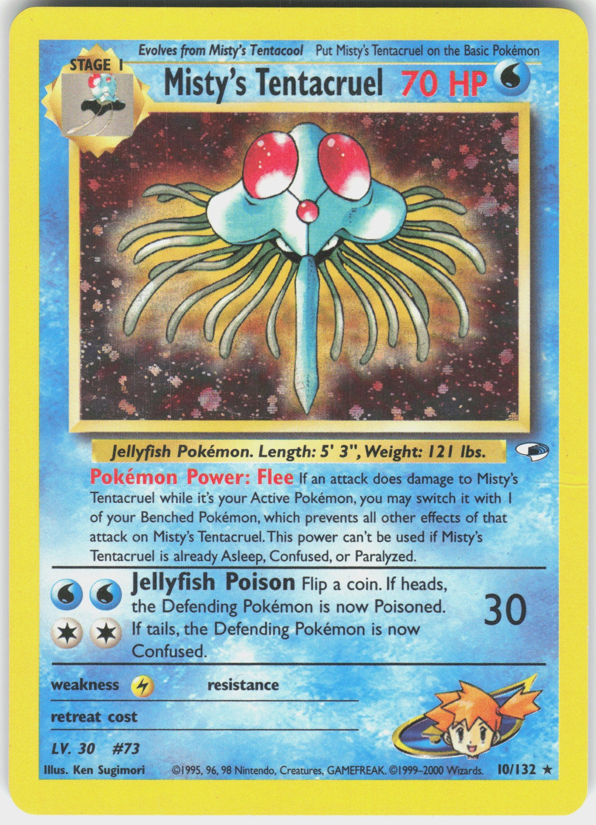 Misty's Tentacruel #10 LP