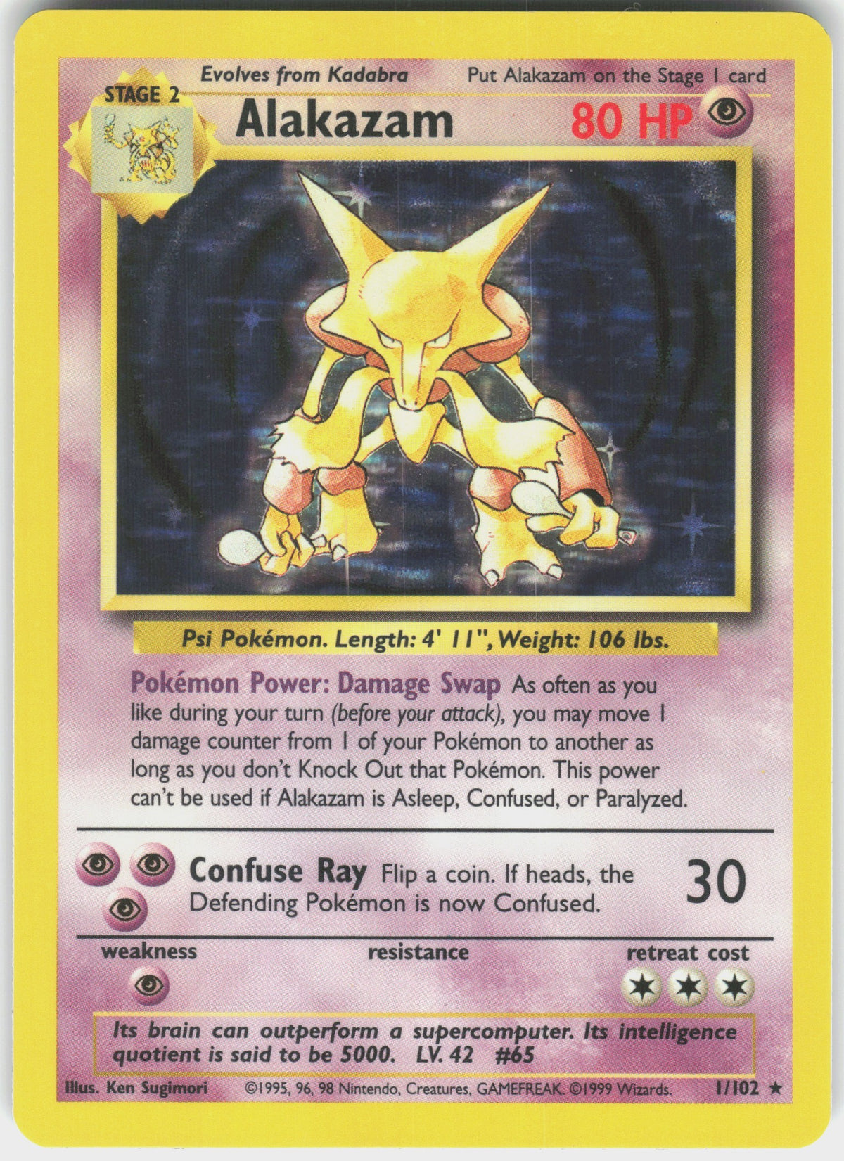 Alakazam #1 NM