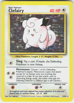 Clefairy #5 NM