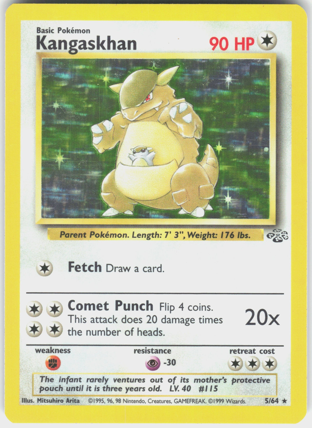 Kangaskhan #5 NM