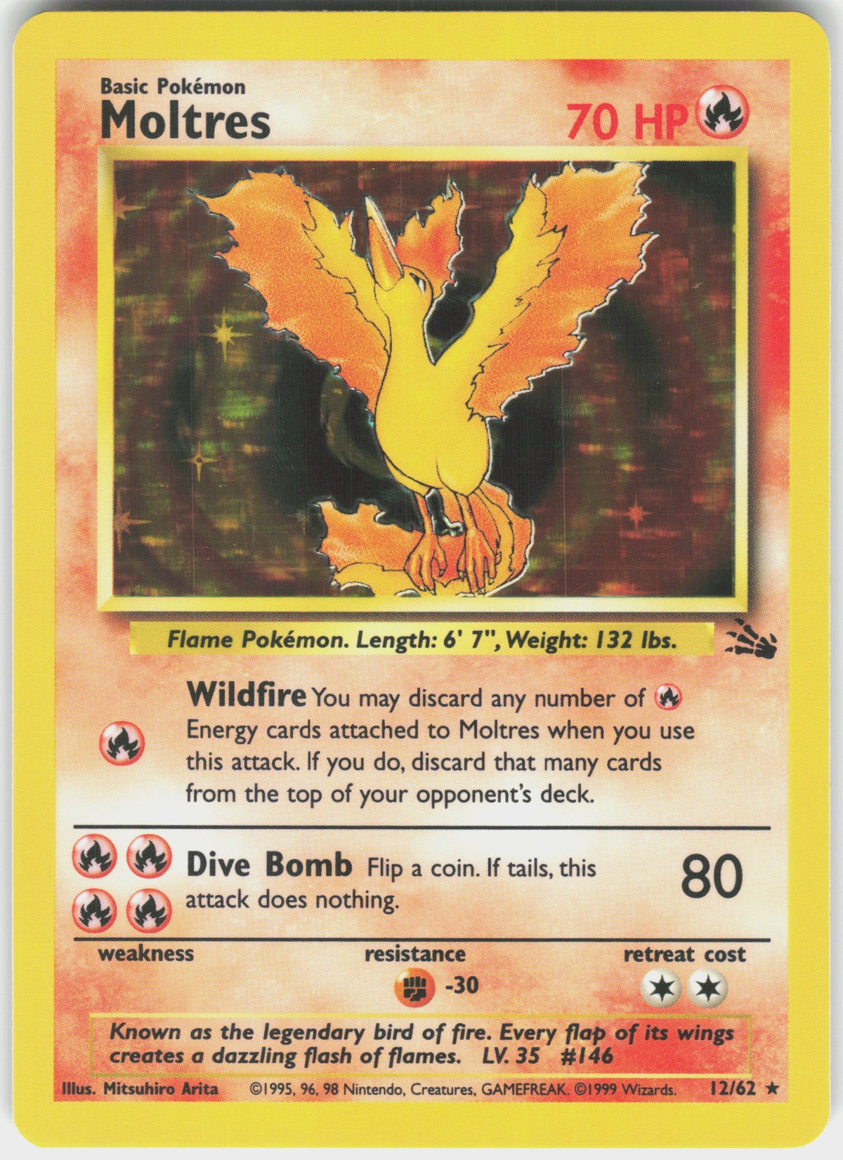Moltres #12 NM