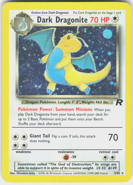 Dark Dragonite #5 NM