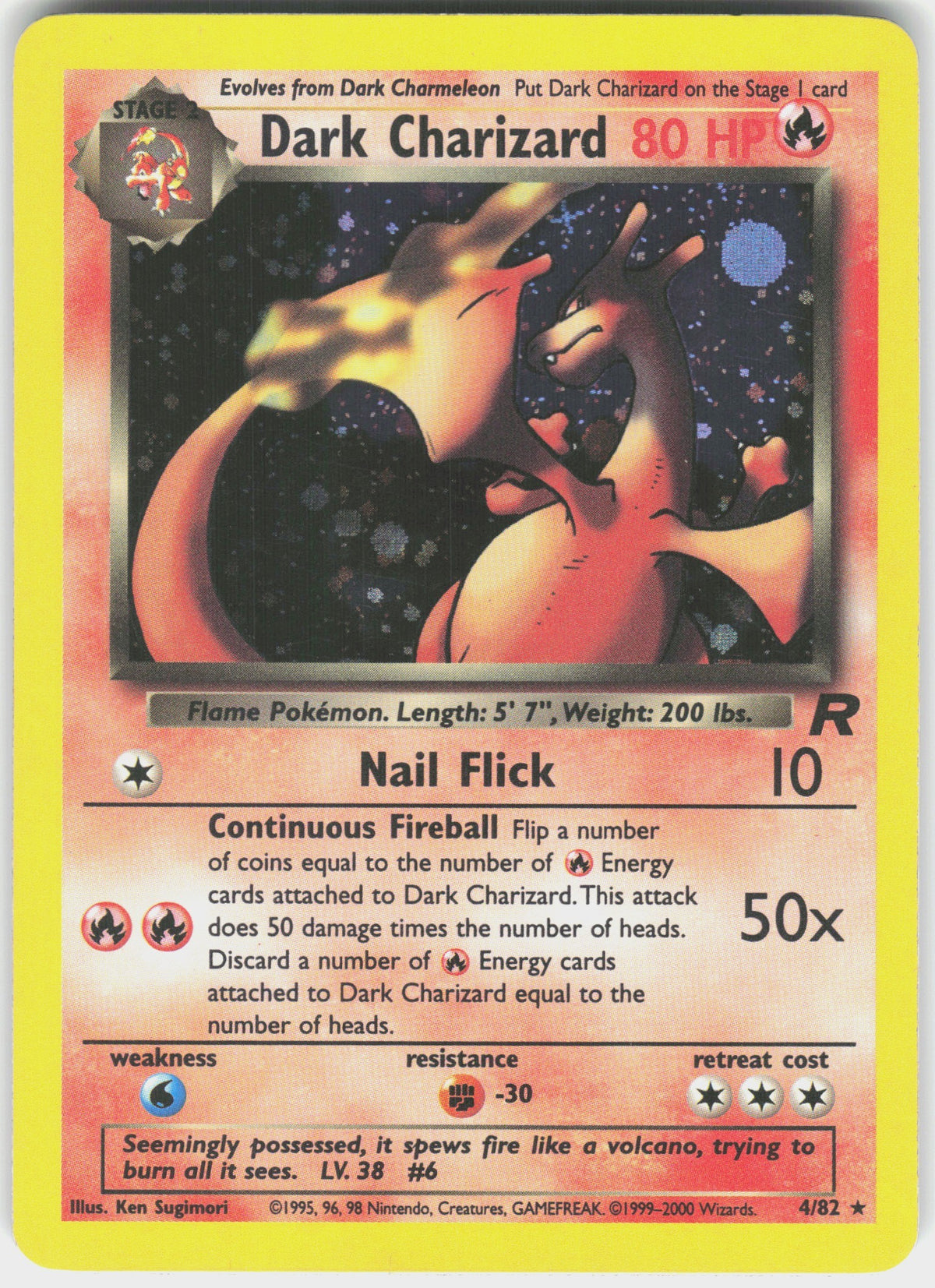 Dark Charizard #4 NM