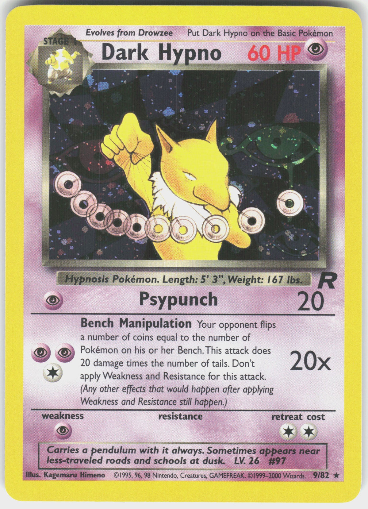 Dark Hypno #9 NM