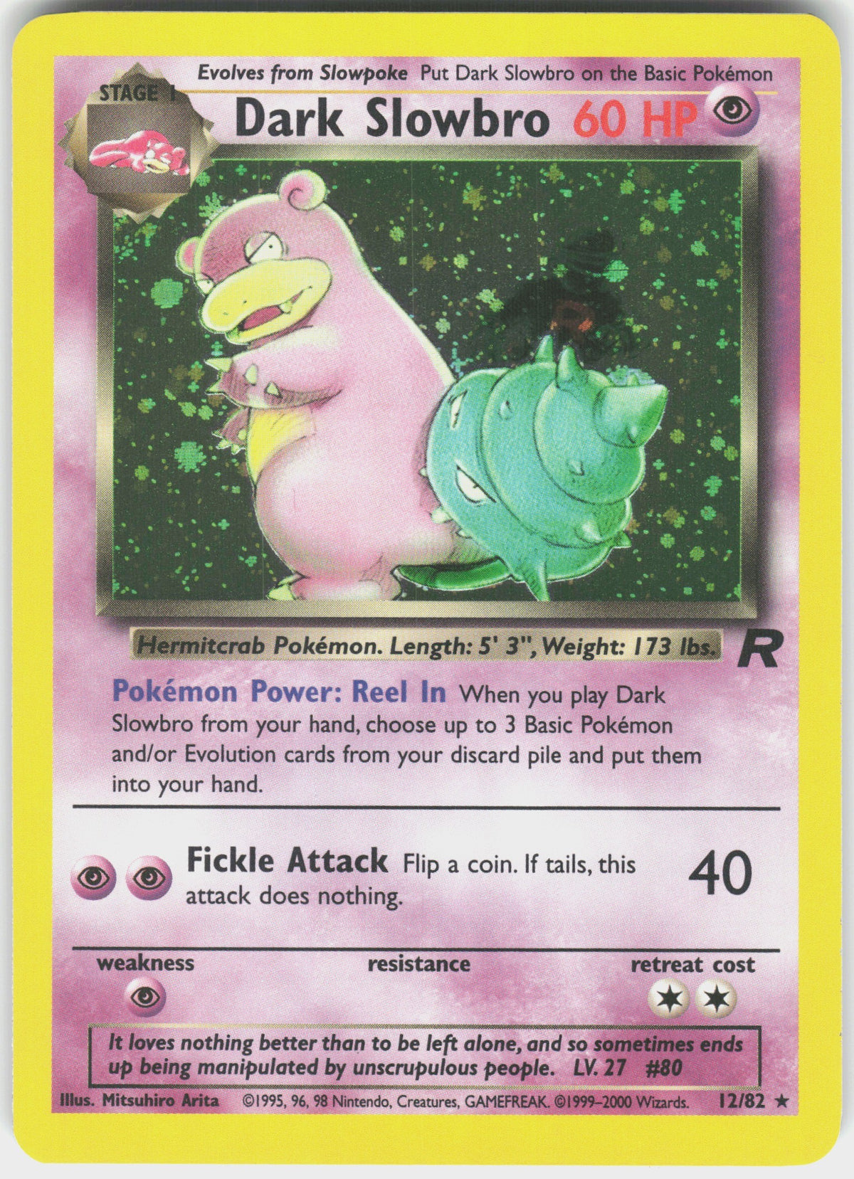 Dark Slowbro #12 NM