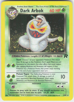 Dark Arbok #2 NM