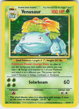 Venusaur #15 NM