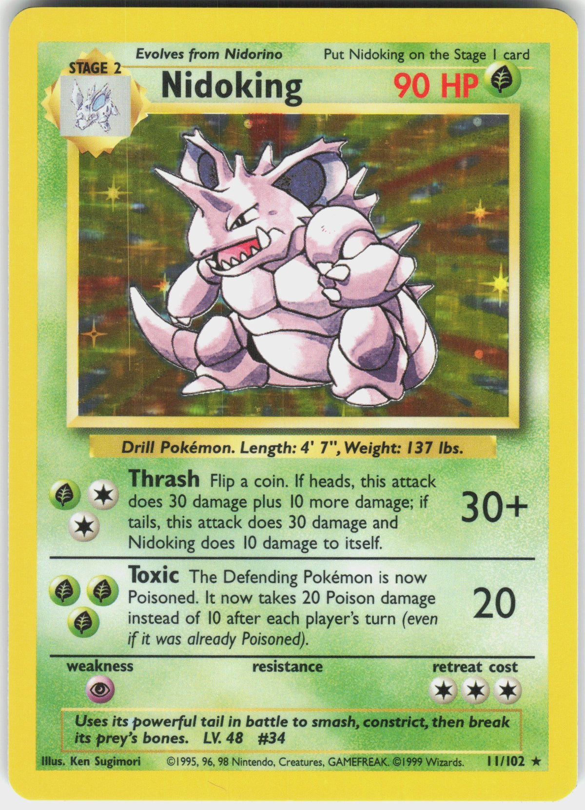 Nidoking #11 NM