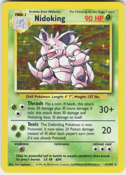 Nidoking #11 NM