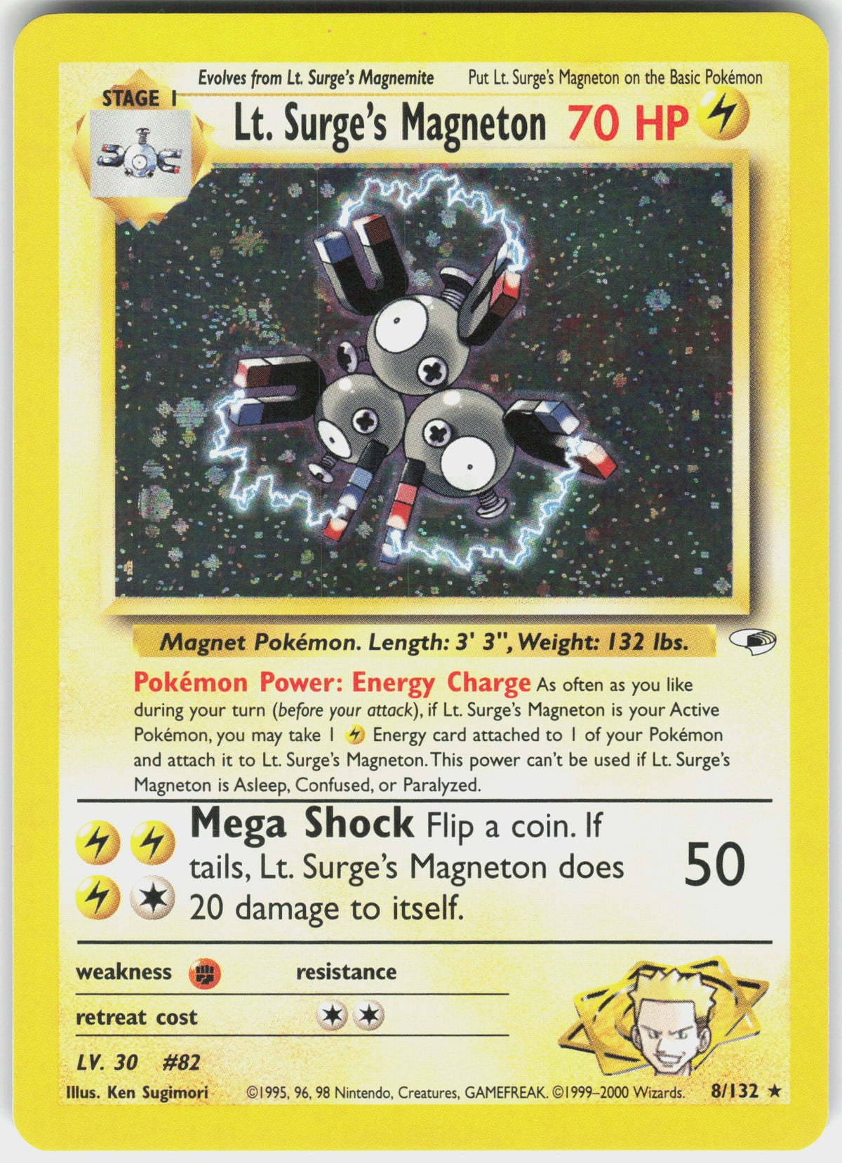 Lt. Surge's Magneton #8 NM