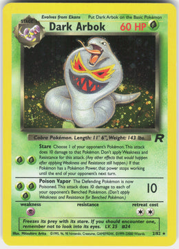 Dark Arbok #2 NM