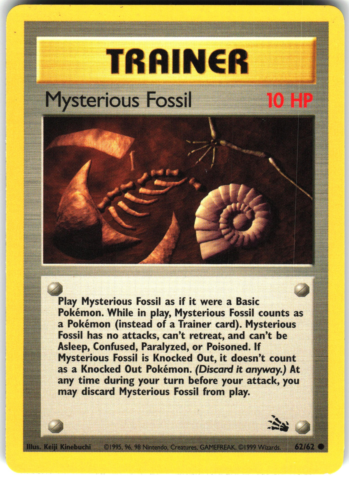 Mysterious Fossil #62 NM