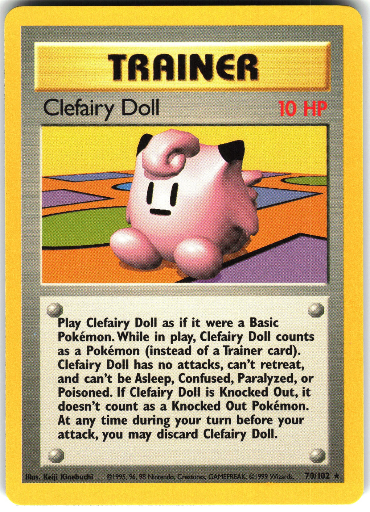 Clefairy Doll #70 NM