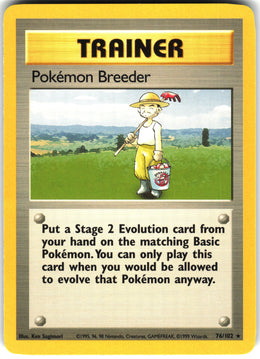 Pokémon Breeder #76 NM