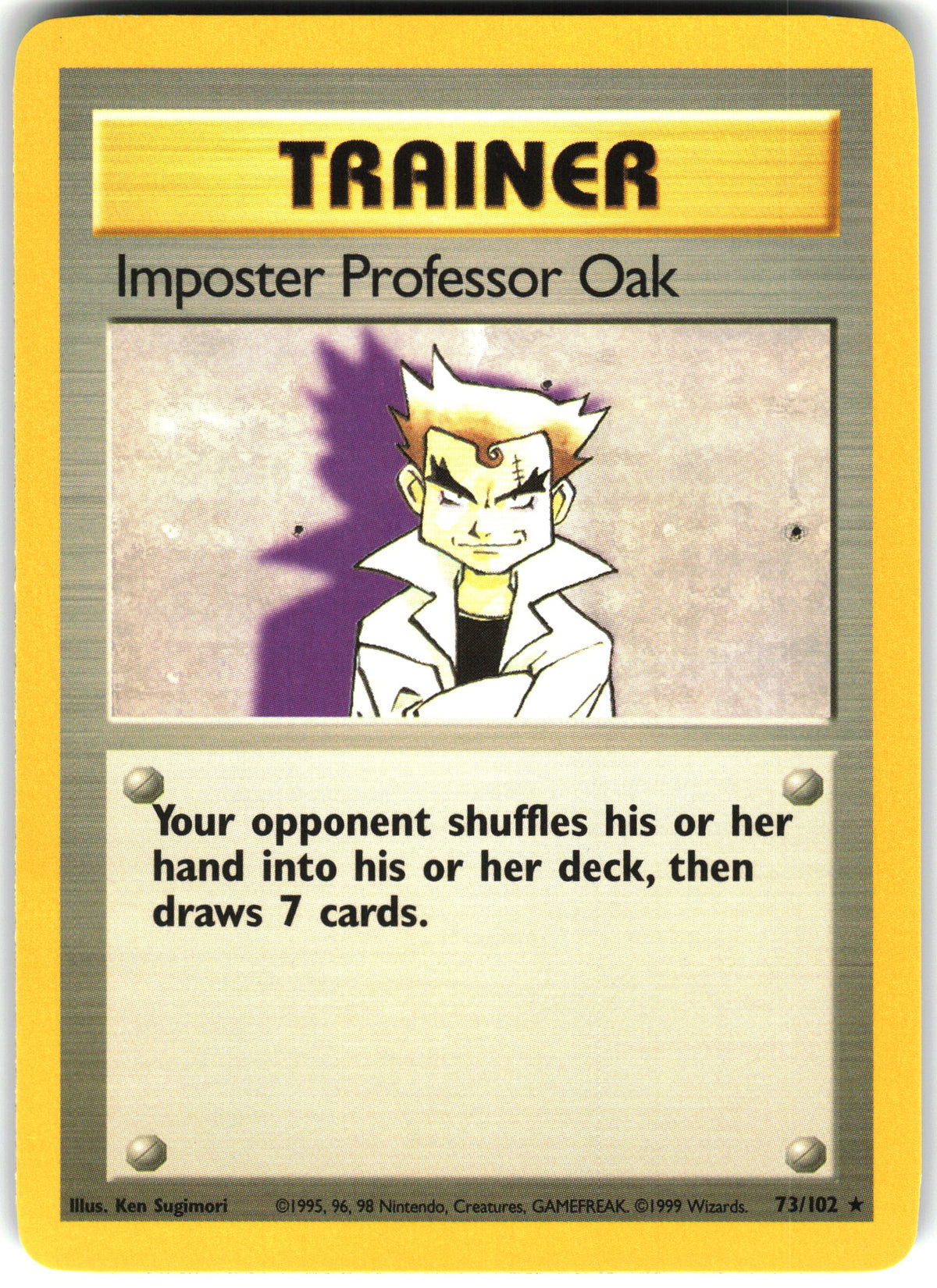 Impostor Professor Oak #73 NM