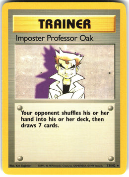 Impostor Professor Oak #73 NM