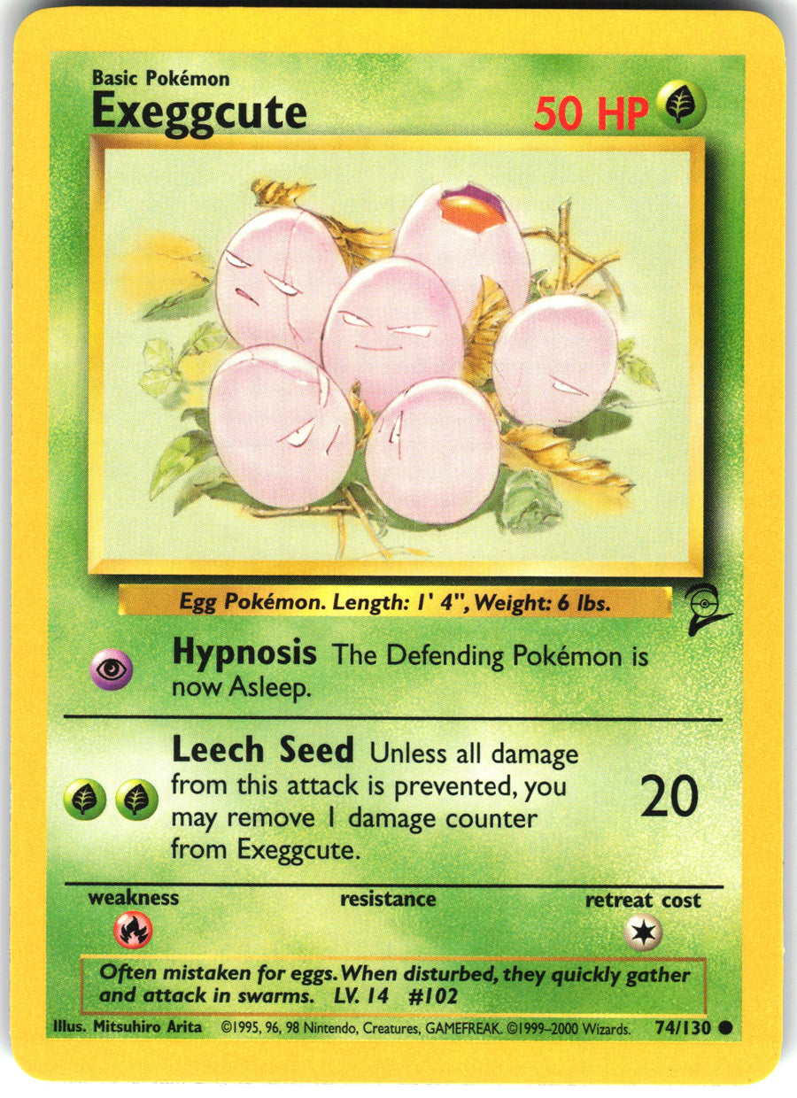 Exeggcute #74/130 Non-Foil