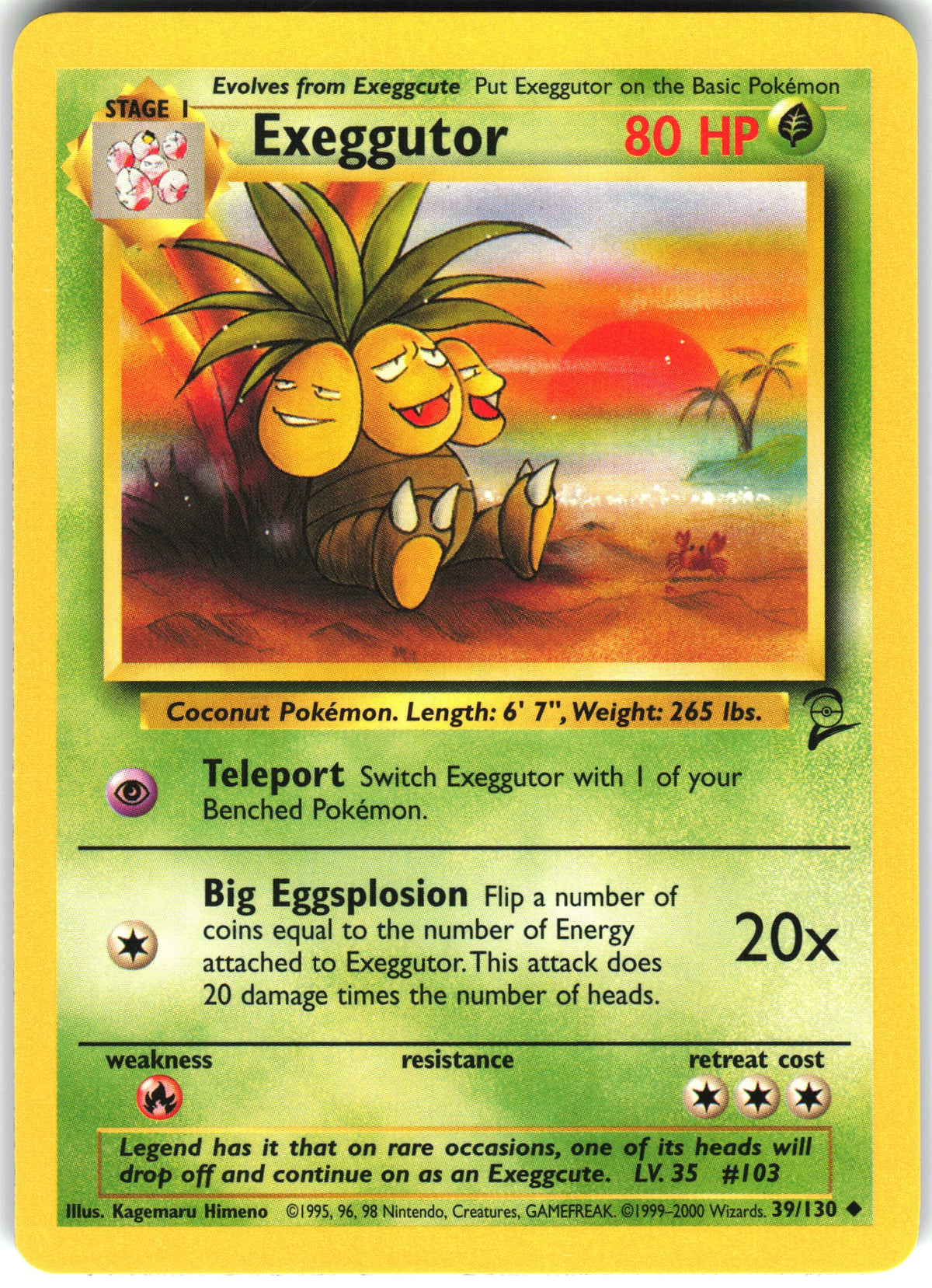 Exeggutor #39 NM