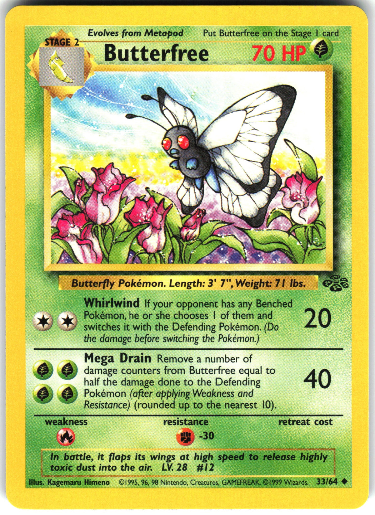 Butterfree #33 NM
