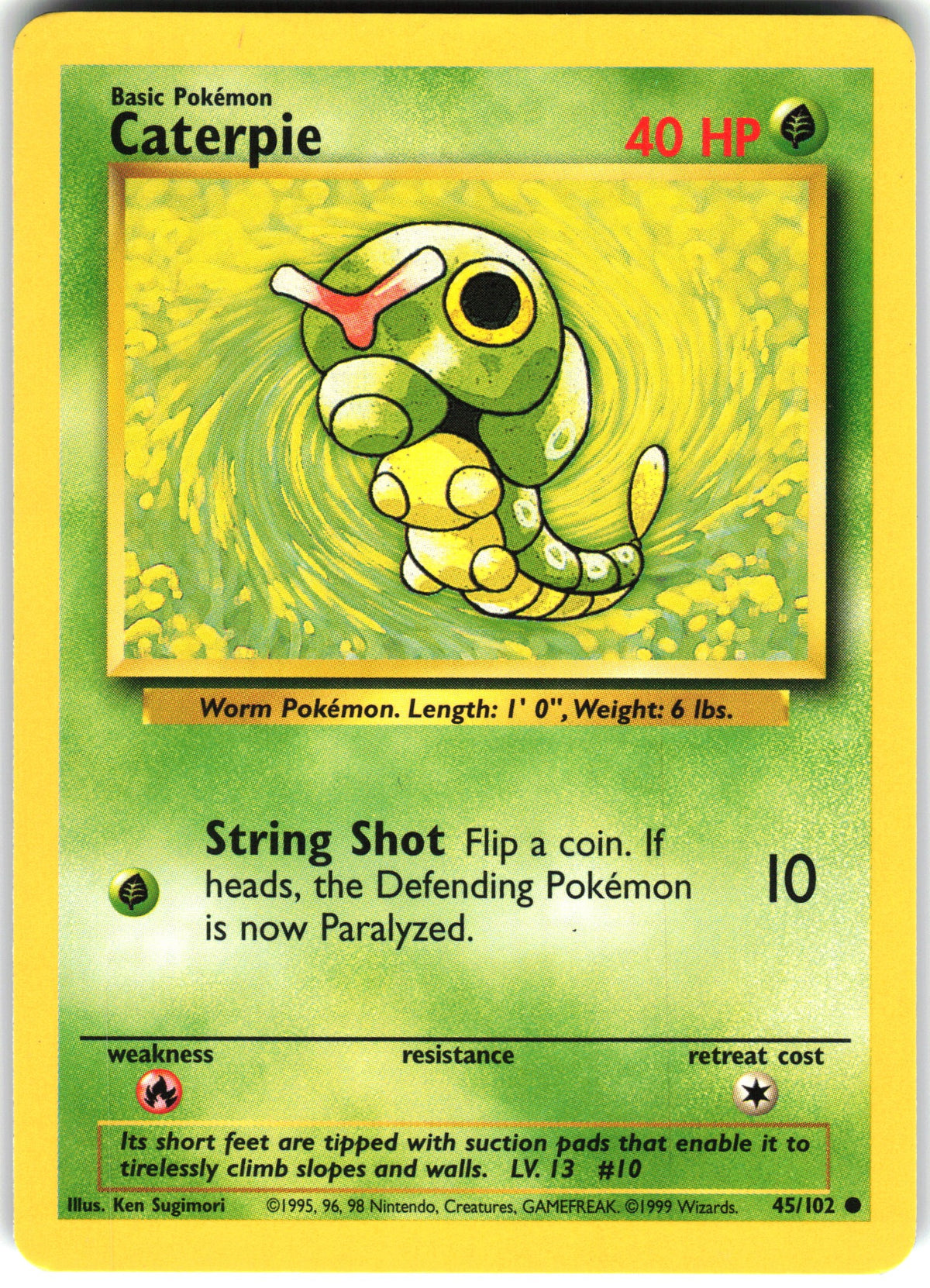 Caterpie #45 NM