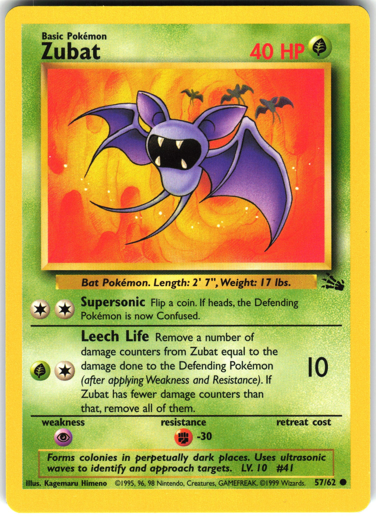 Zubat #57 NM