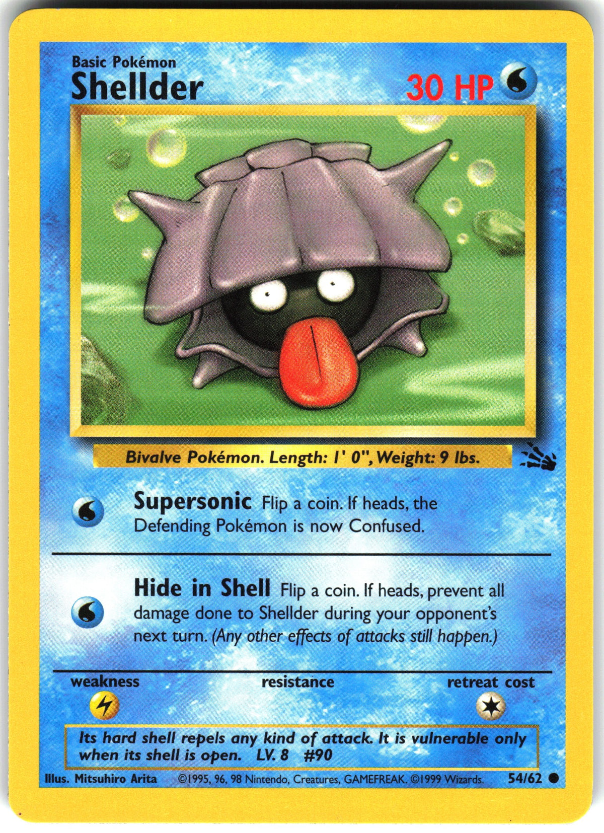 Shellder #54 NM