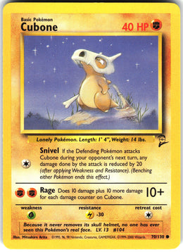Cubone #70 NM