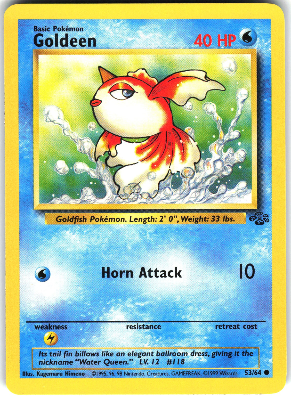 Goldeen #53 NM