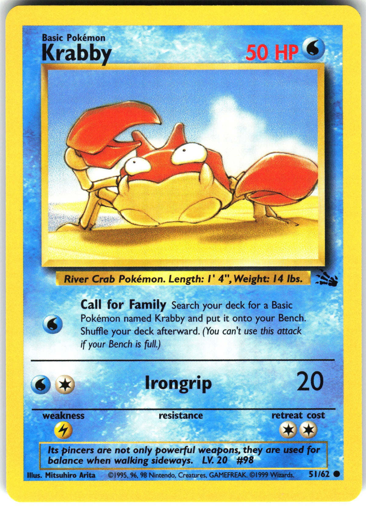 Krabby #51 NM