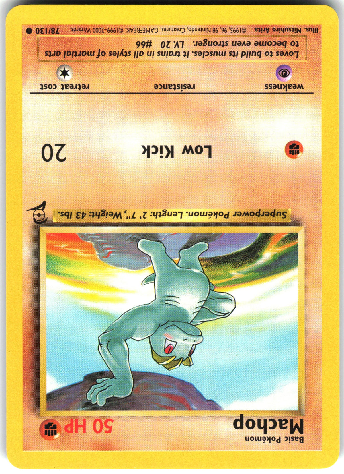 Machop #78 NM