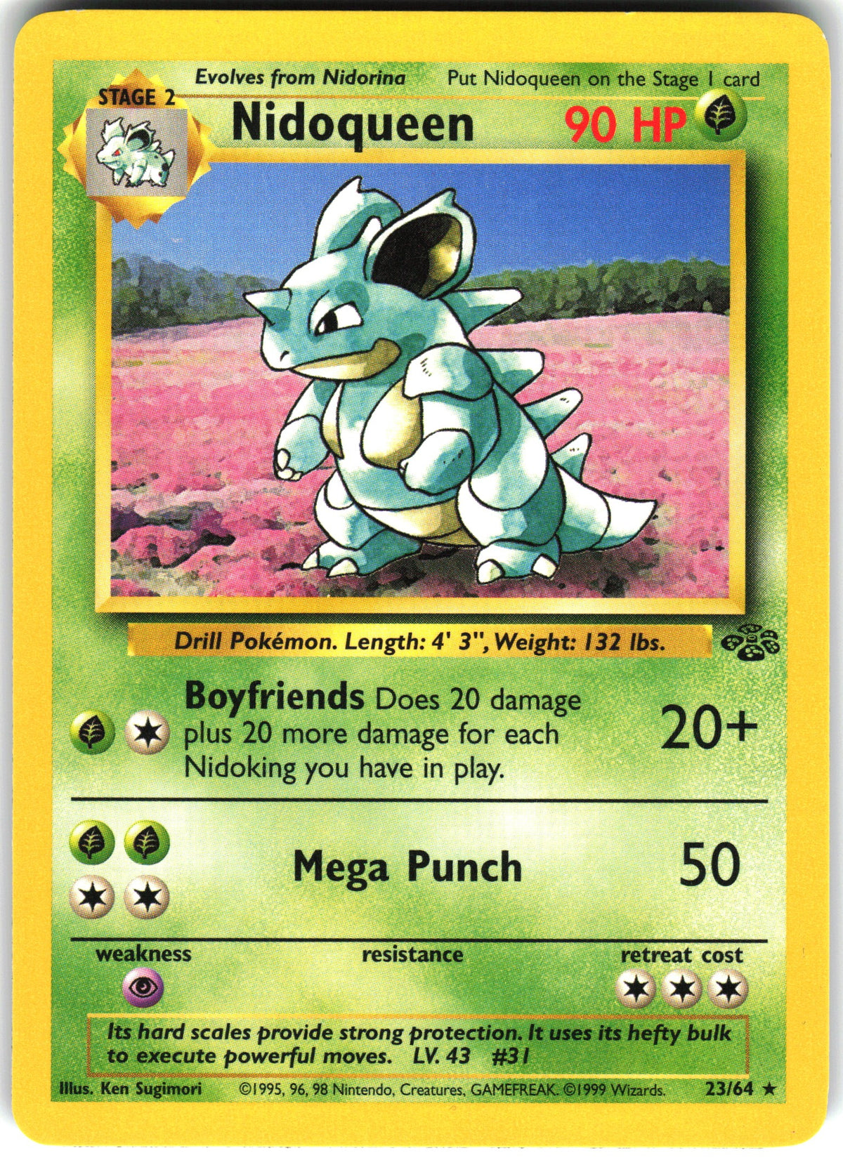 Nidoqueen #23 NM