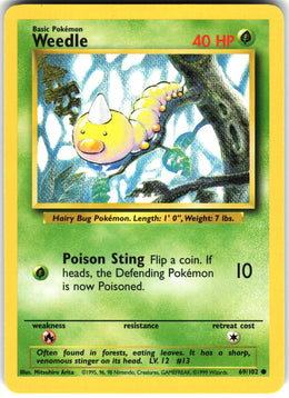 Weedle #69 NM