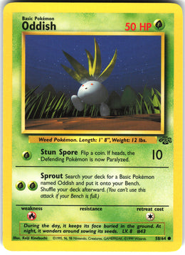 Oddish #58 NM