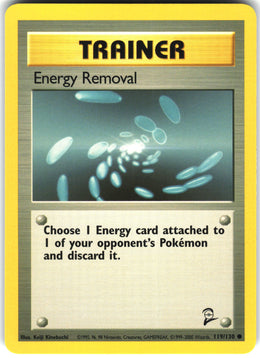 Energy Removal #119 NM