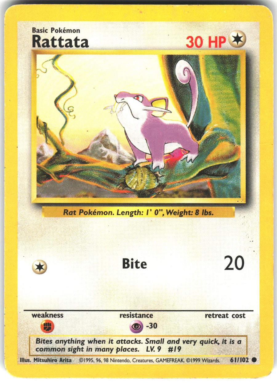Rattata #61/102 Non-Foil
