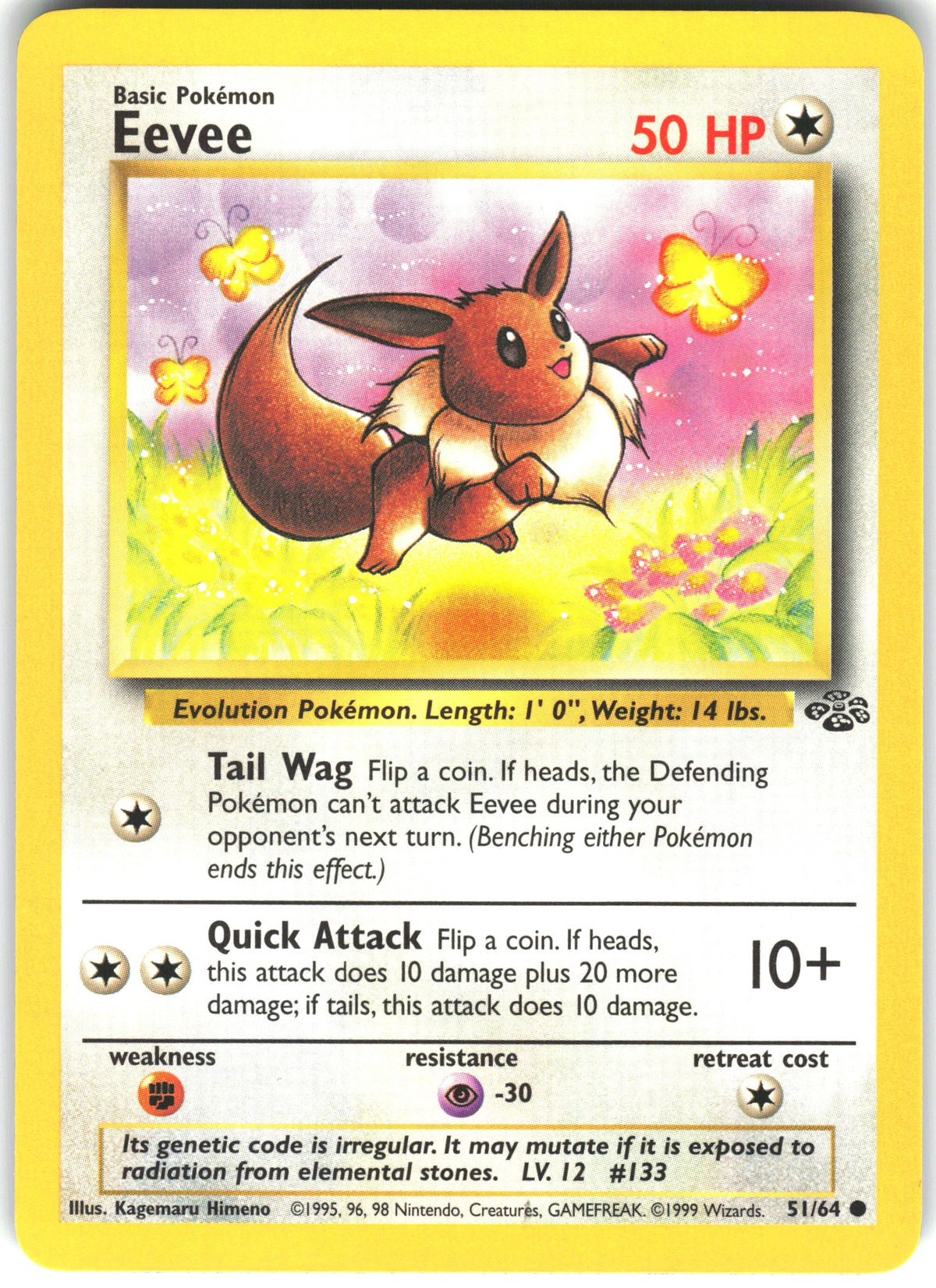 Eevee #51 NM