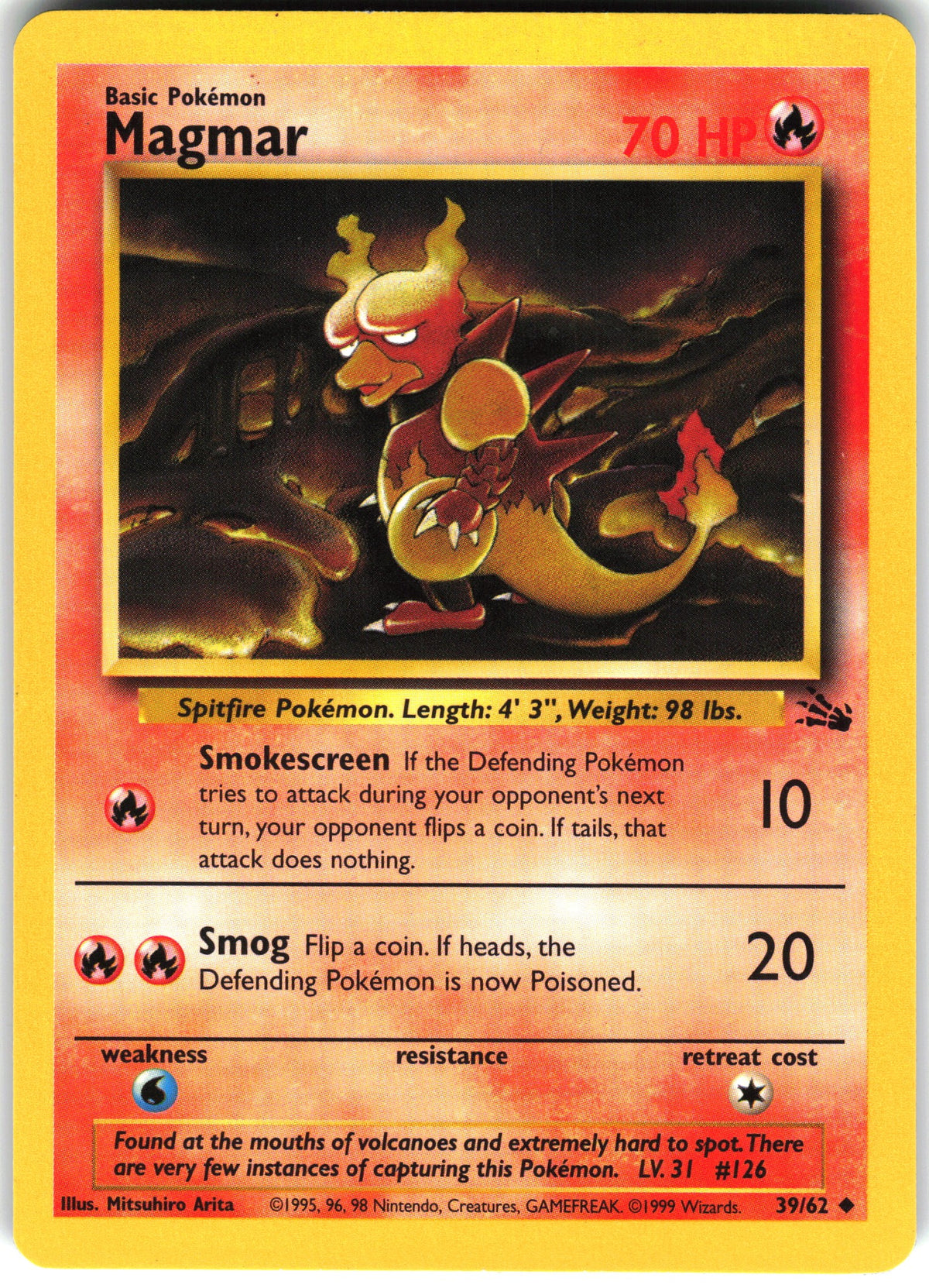 Magmar #39 NM