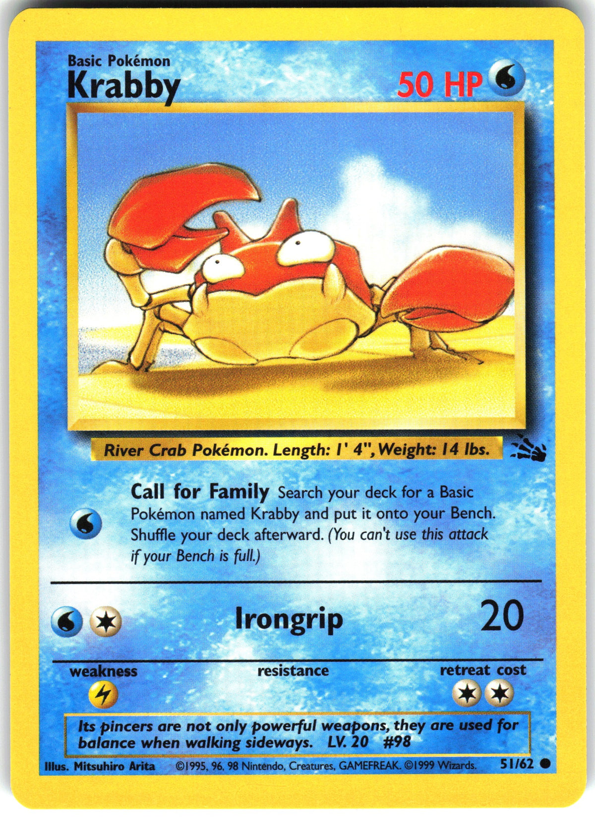 Krabby #51 NM