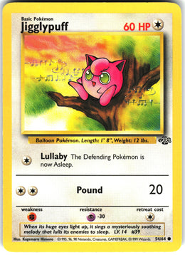 Jigglypuff #54 NM