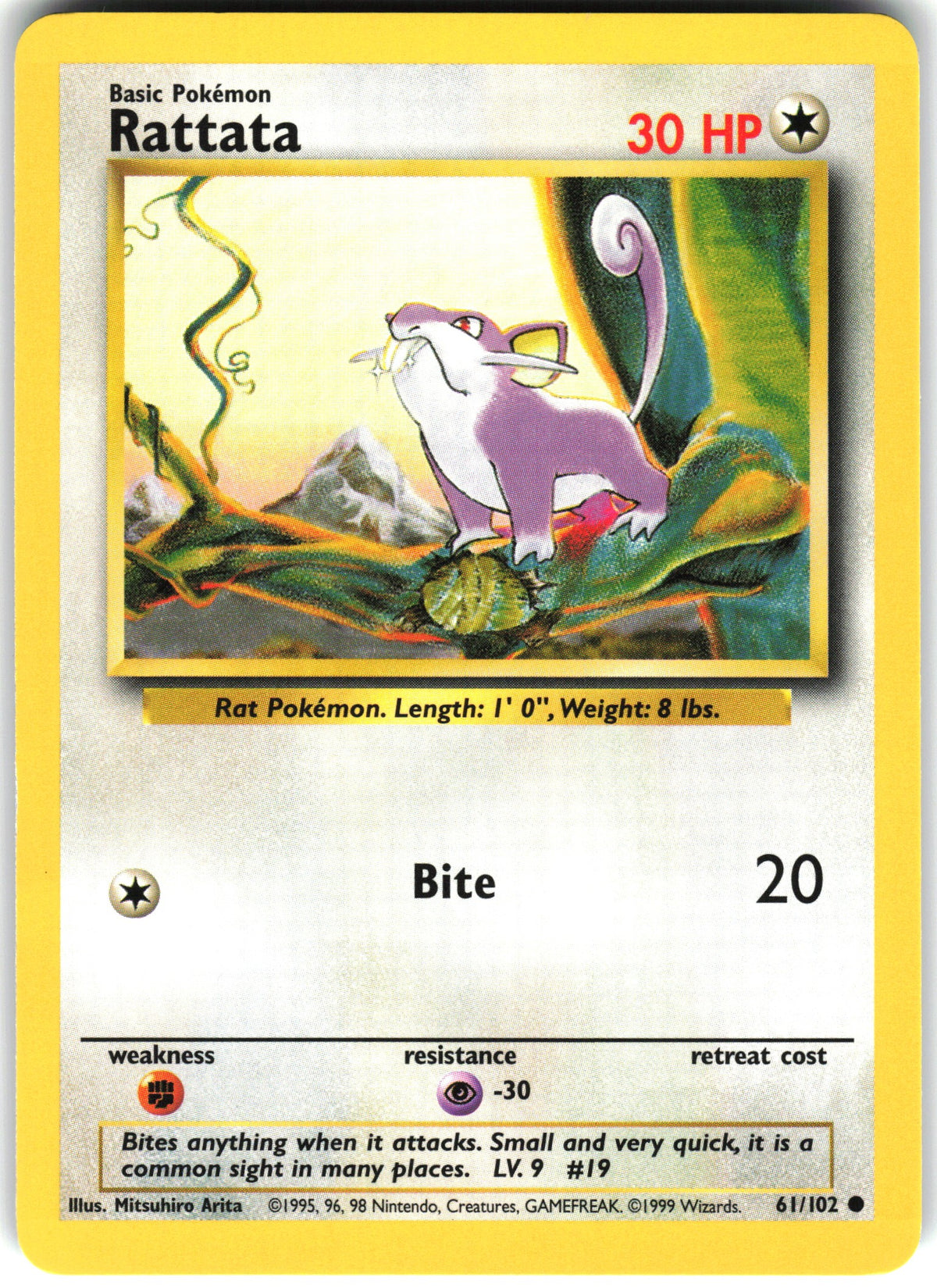 Rattata #61 NM